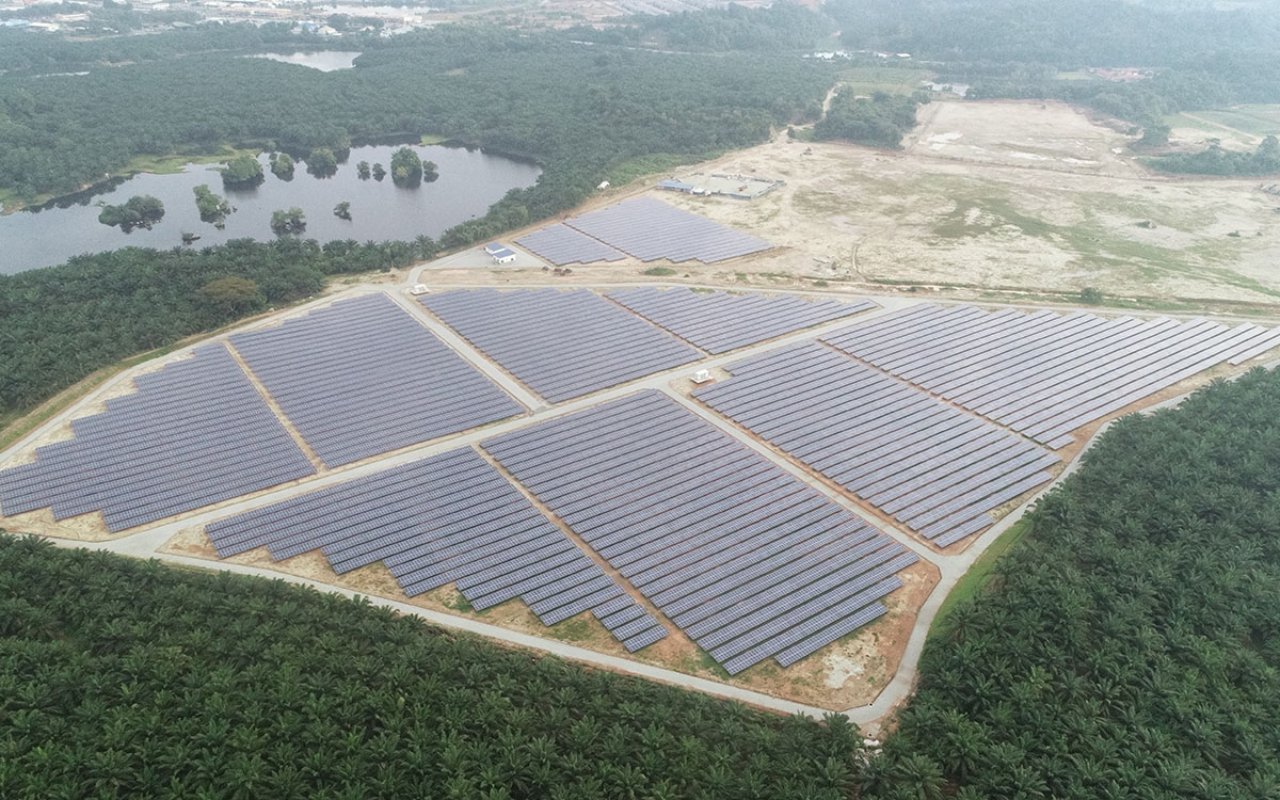 Asia Meranti Sdn Bhd’s Solar Farm installed by Solarvest