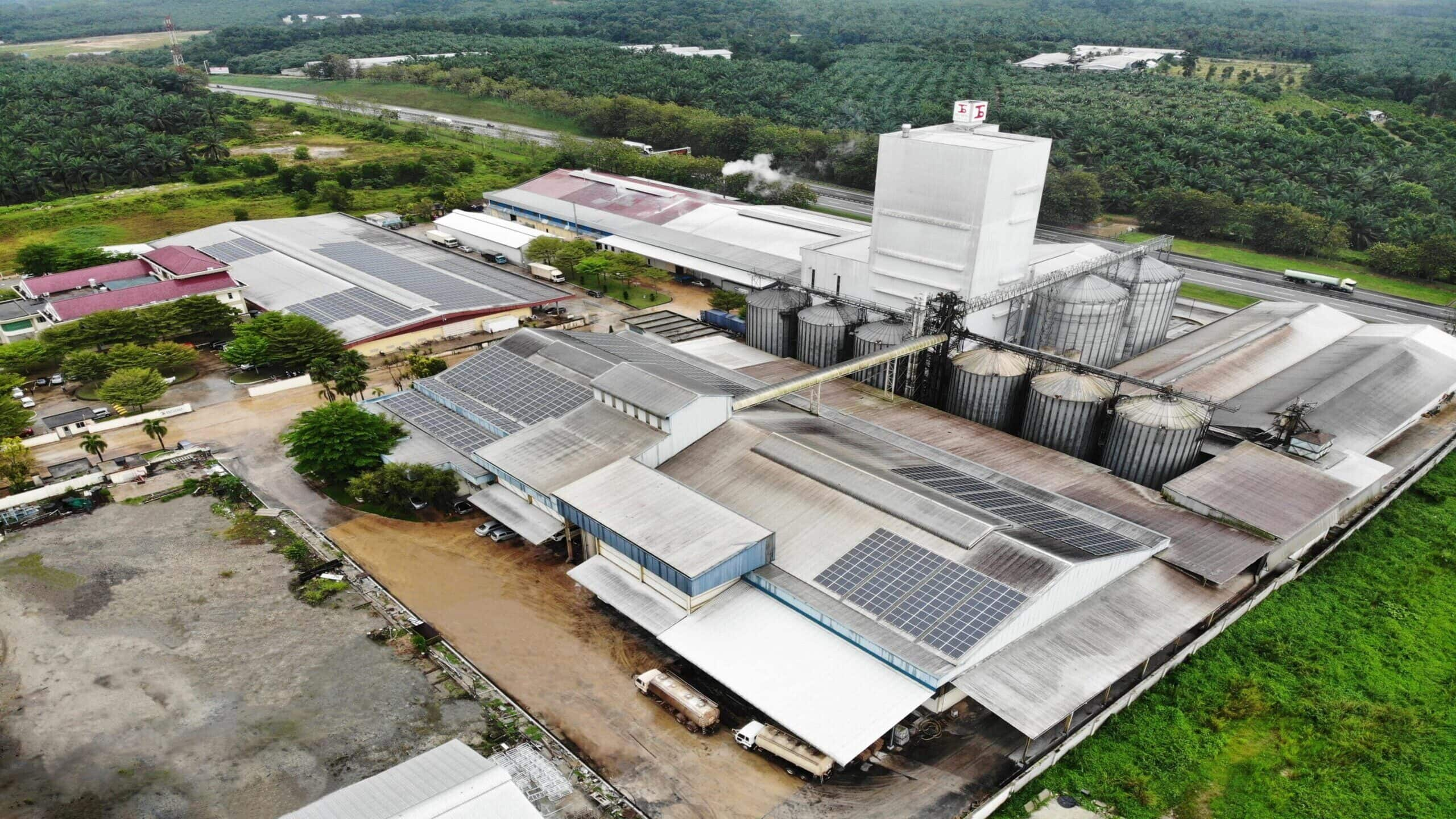 Teo Seng Capital Berhad’s Factory Solar Panels installed by Solarvest