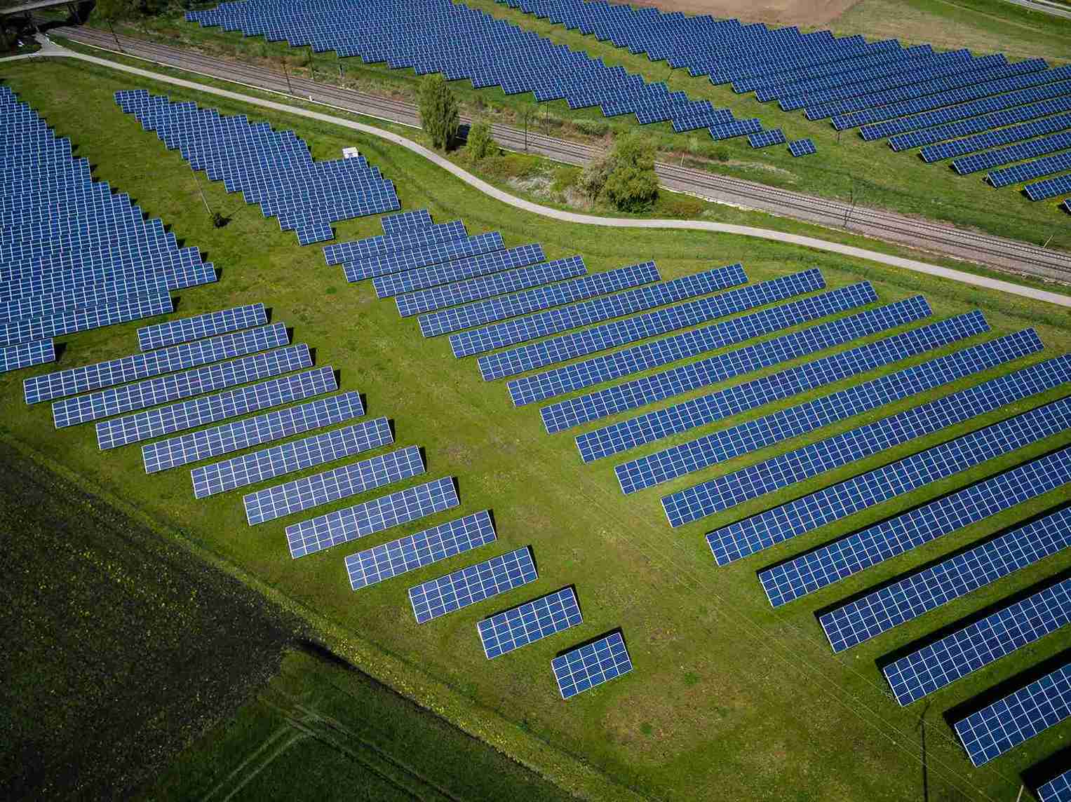 Large Scale Solar or Solar Farms