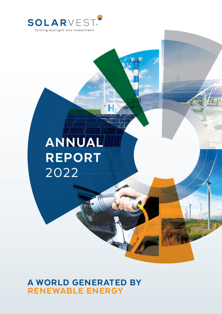 Solarvest Sustainability Statement FYE2022 report cover