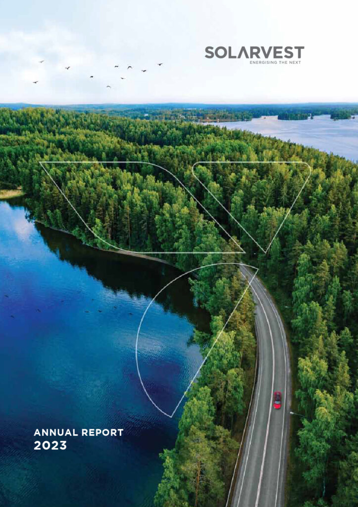 Solarvest Sustainability Statement FYE2023 report cover