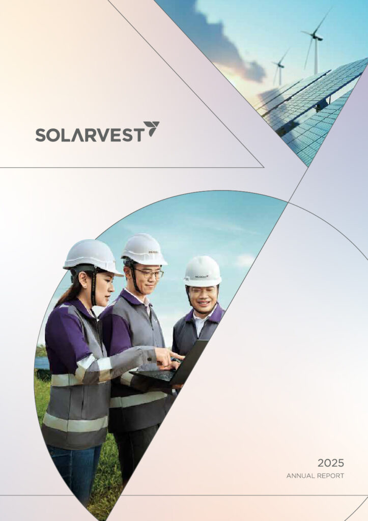 Solarvest Sustainability Statement FYE2025 report cover