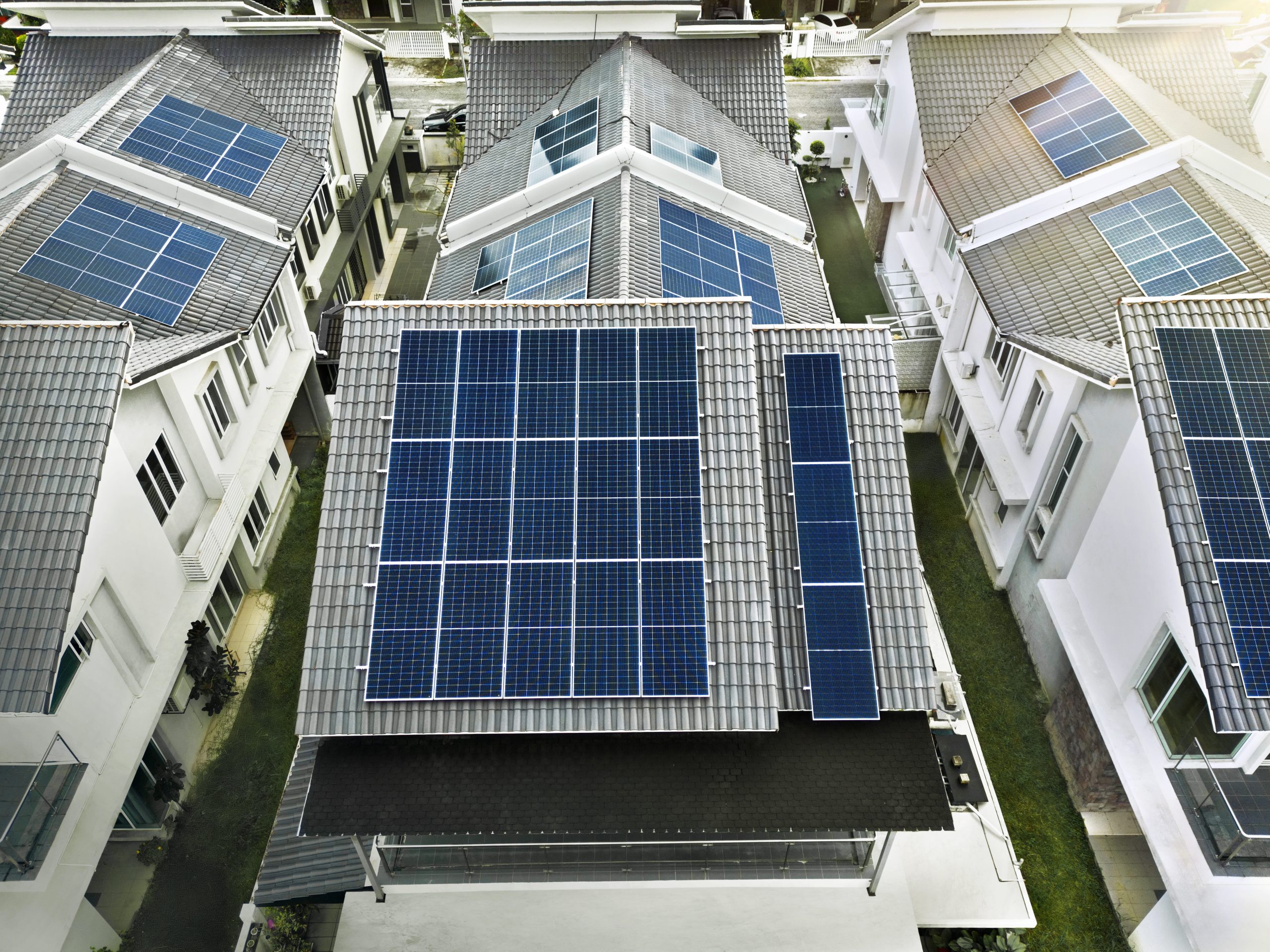 12.3 kWp rooftop solar system on a home in Seri Kembangan, Selangor, by Solarvest