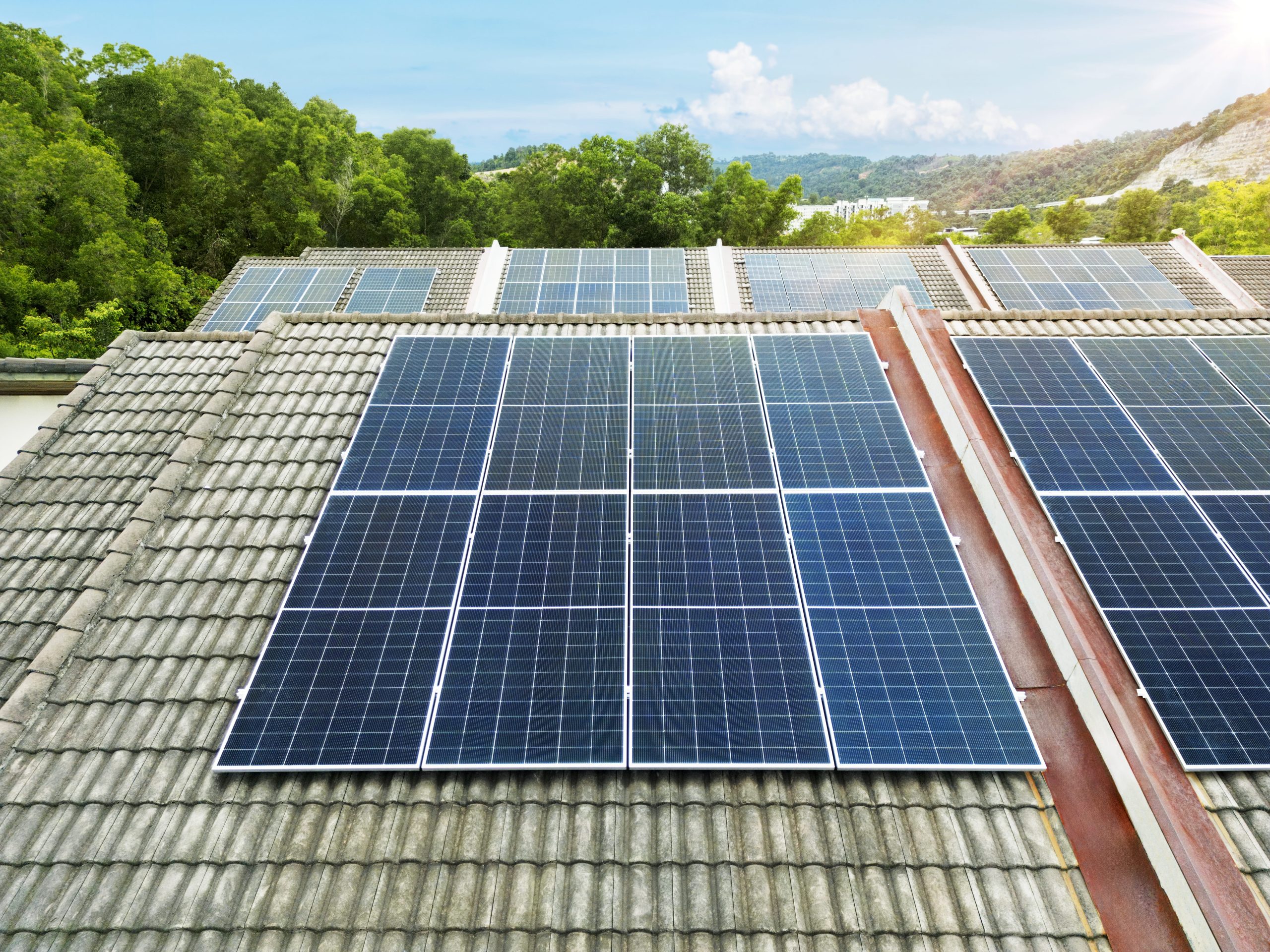 11.07 kWp rooftop solar system on a home in Kajang, Selangor, by Solarvest