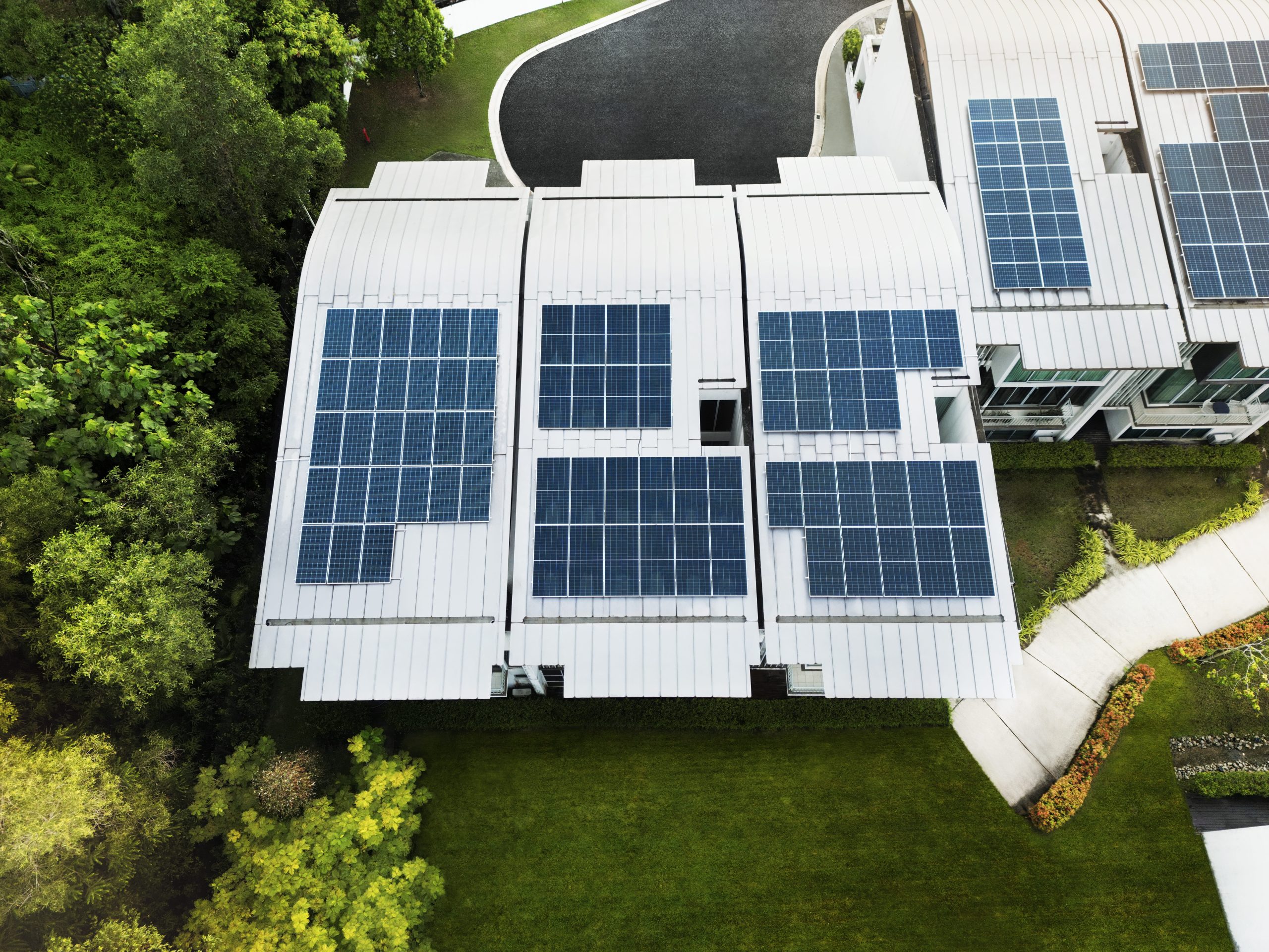 12.3 kWp rooftop solar system on a home in Putrajaya, Selangor, by Solarvest